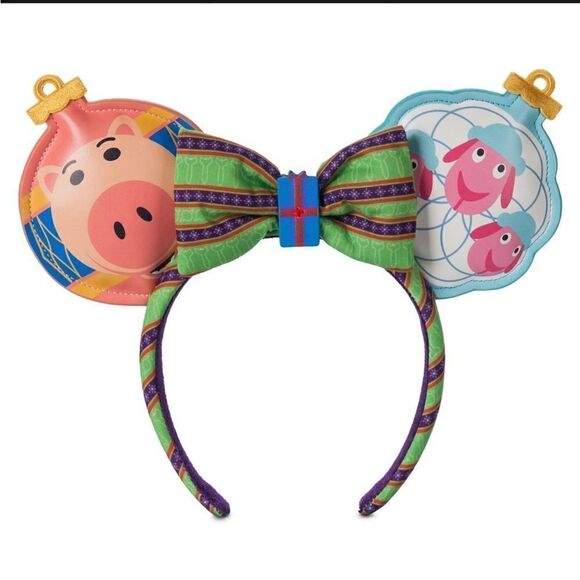 Disney Accessories - NWT Disney Minnie Ear Headband - 2022 Merry Pixar Christmas